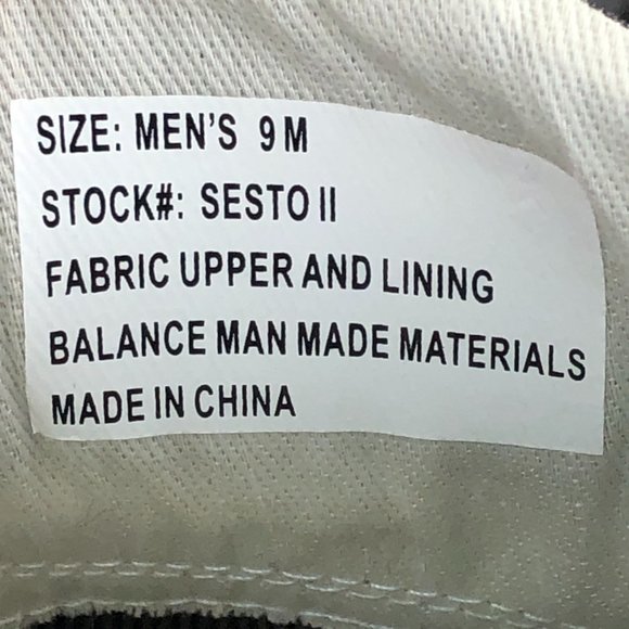 GBX Buckle Men's Size 9M Sesto II Black White Fabric Lace-Up Boat Shoes - Picture 11 of 11